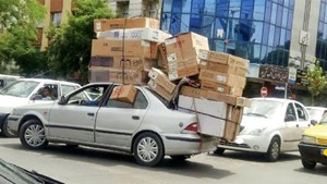اعمال قانون 4هزار وسیله نقلیه به علت عدم رعایت حمل بار غیرایمن