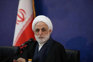 رئیس قوه قضاییه:  دستگاه قضایی برای مبارزه و مقابله با فساد و مفسدان قاطع است