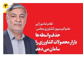 حذف واسطهها بازار محصولات کشاورزی را سامان میدهد